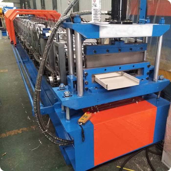 Pre-painted Steel Snap Lock Metal Roofing Machine